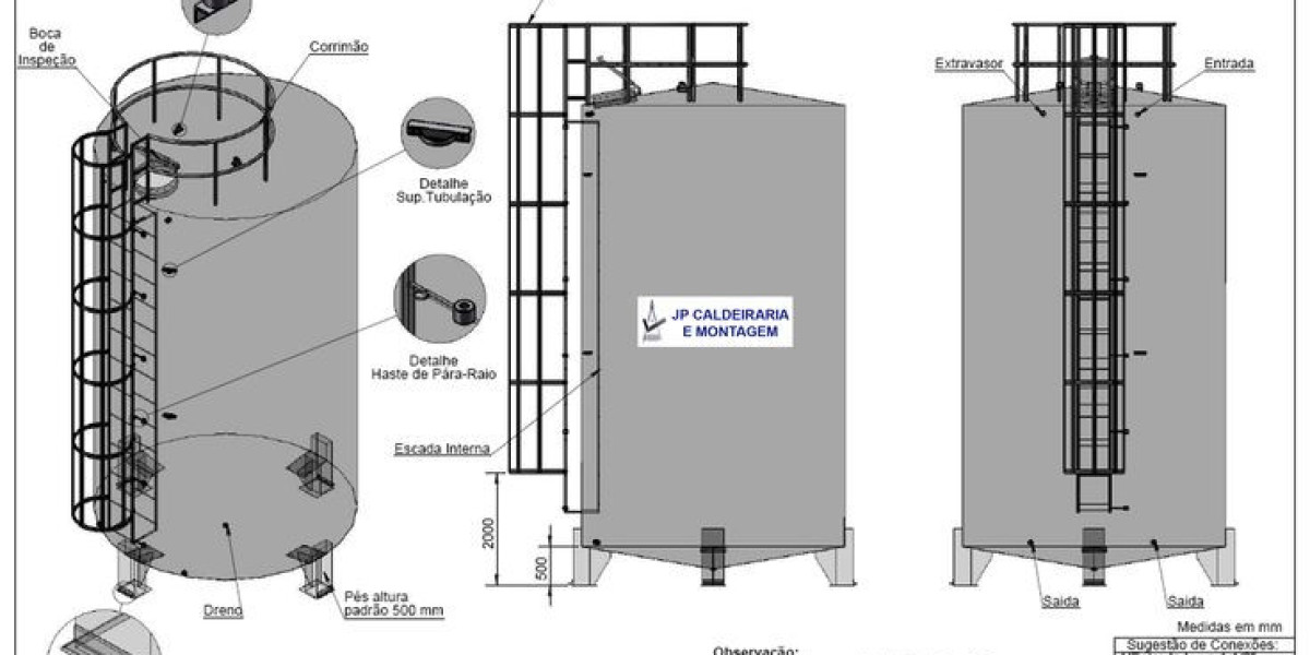 Multi-Column Elevated Storage Tank