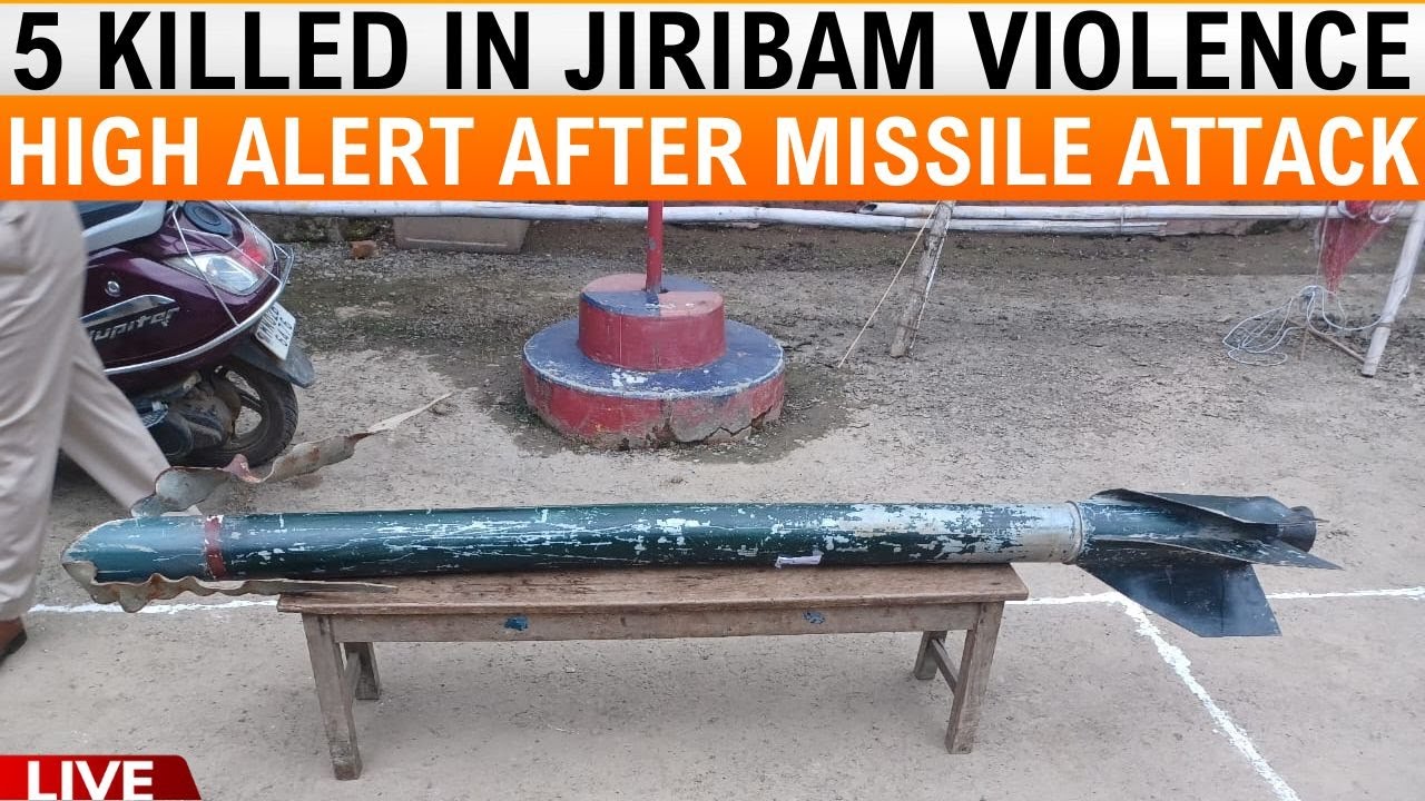 LIVE | Manipur: 5 Killed In Jiribam Voilence | High Alert After Missile Attack | News9 - YouTube